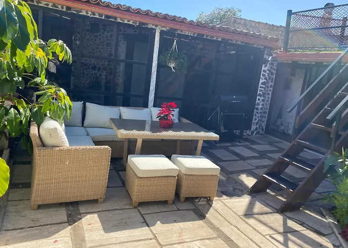 Casa Mara Con Terraza, Barbacoa Y Vistas Al Teide