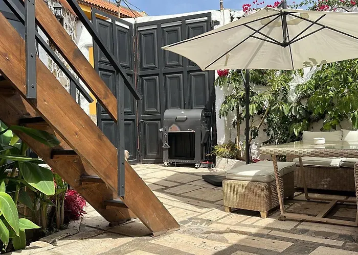 Casa Mara Con Terraza, Barbacoa Y Vistas Al Teide